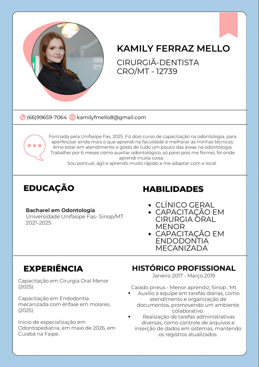 Cirurgiã dentista 