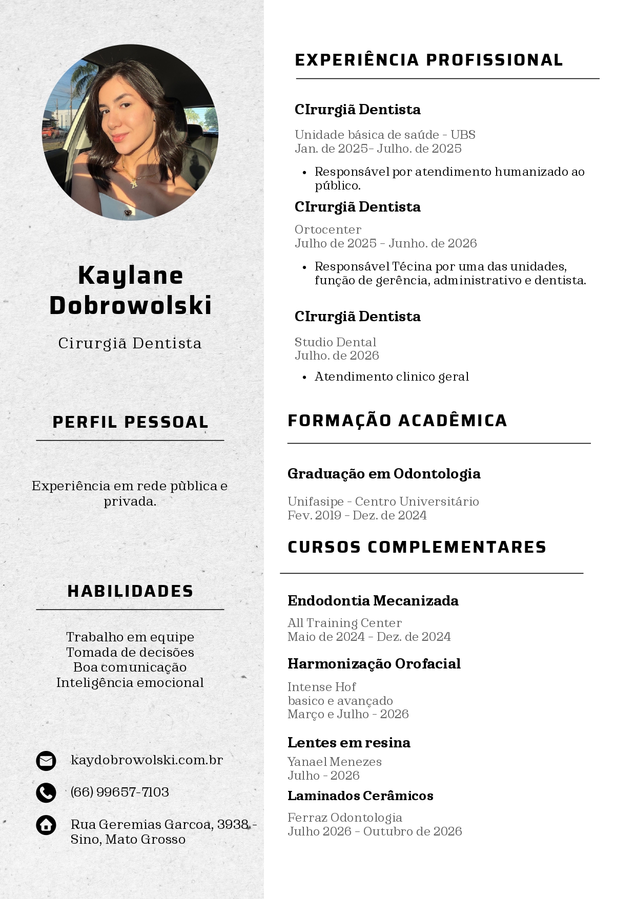 Oportunidade de emprego