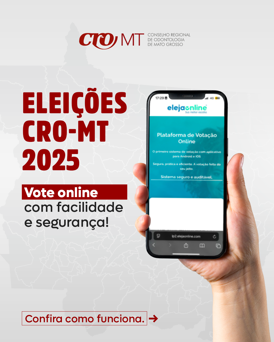 TUTORIAL ELEIÇÕES 2025 CRO-MT