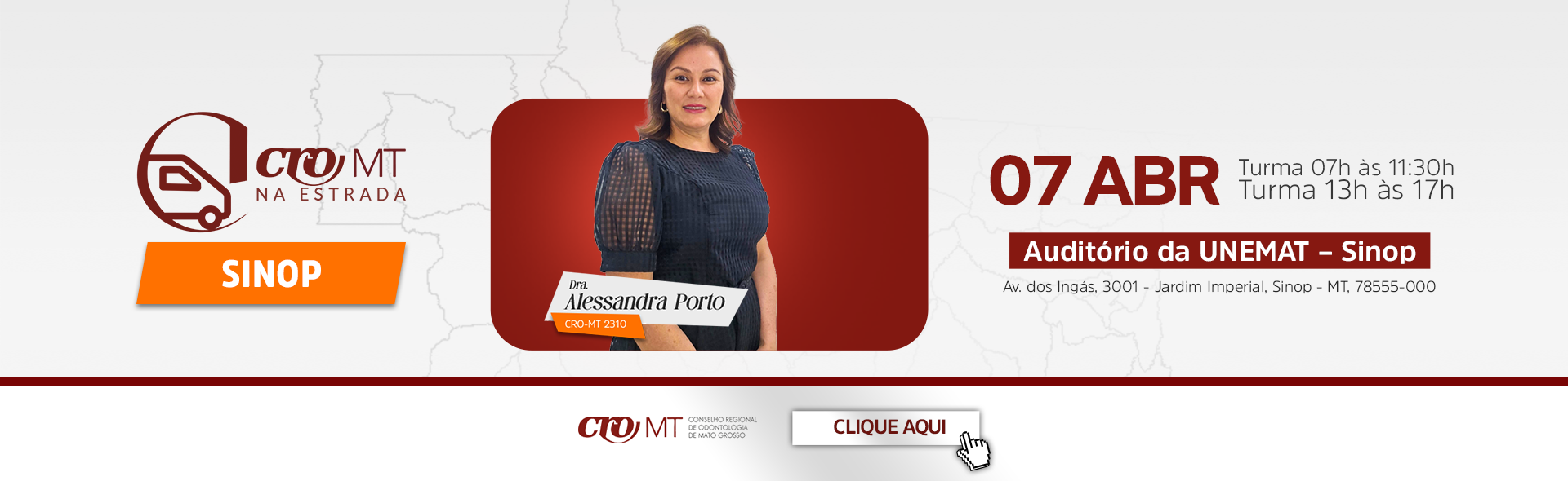 CRO na Estrada Sinop