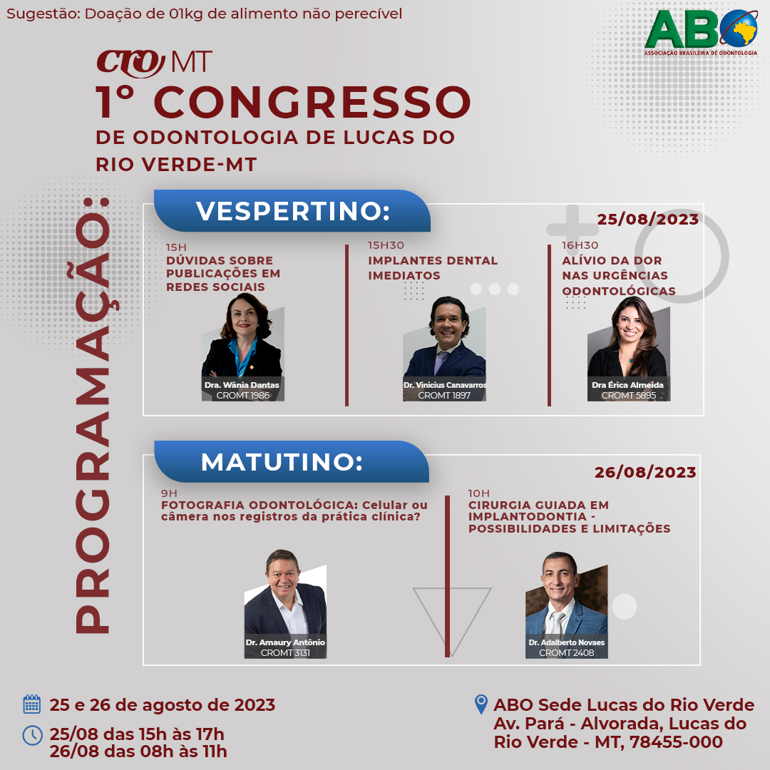 2º Congresso de Odontologia do Norte de Mato Grosso