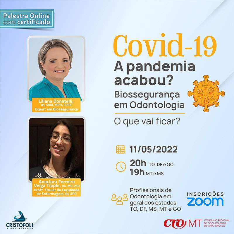Covid-19 A pandemia acabou? Biossegurança em Odontologia O que vai ficar?