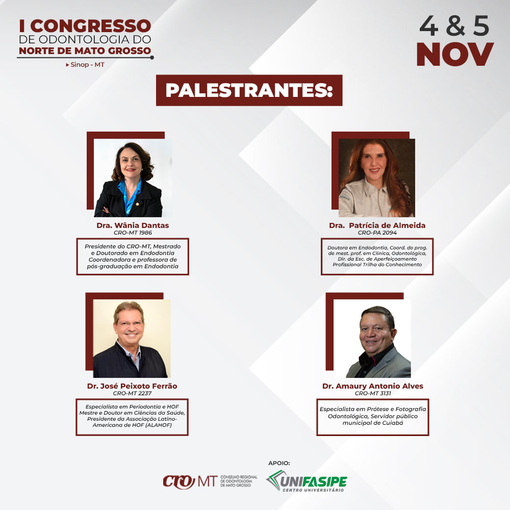 I Congresso de Odontologia do Norte de Mato Grosso