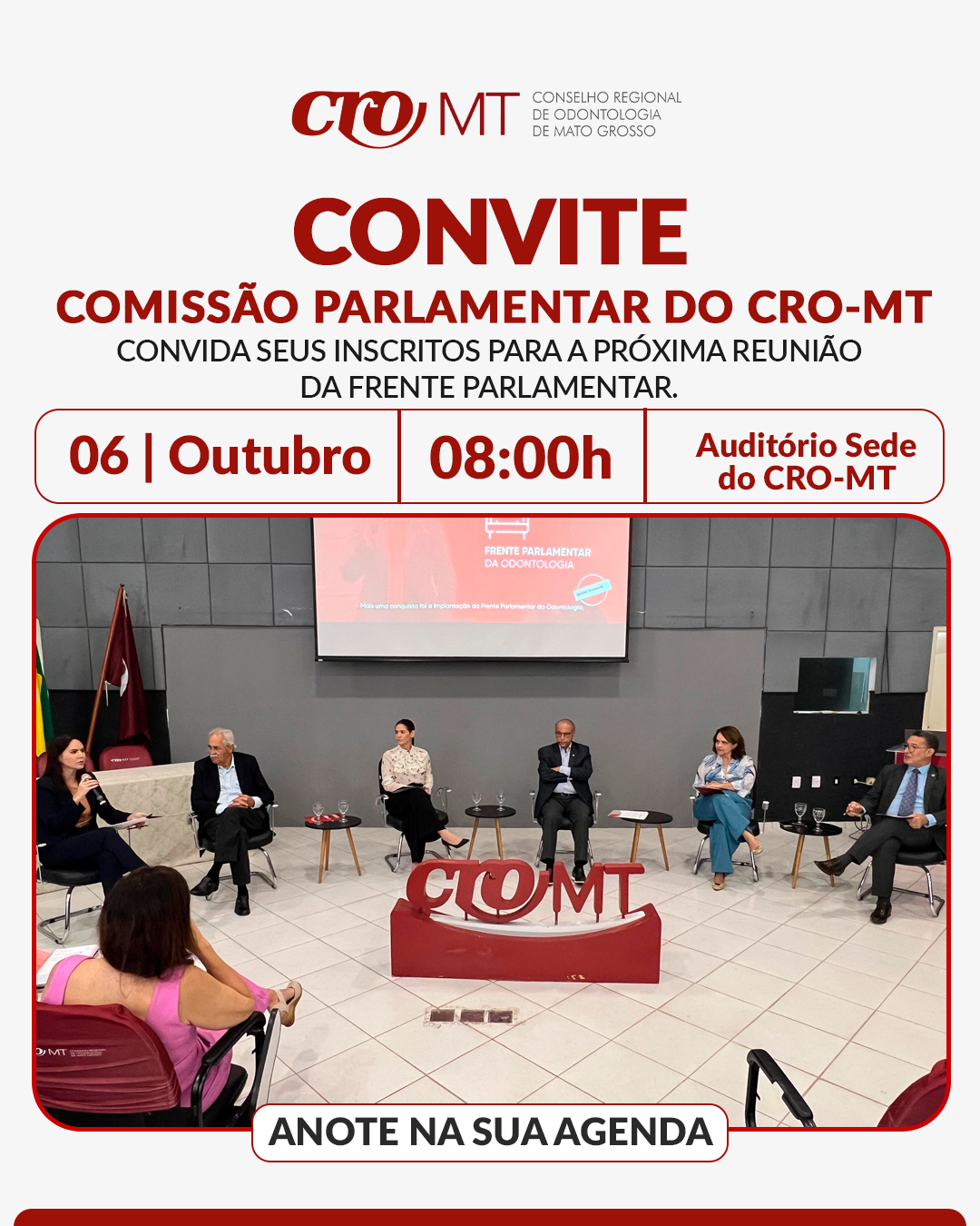 REUNIÃO DA FRENTE PARLAMENTAR DO CROMT