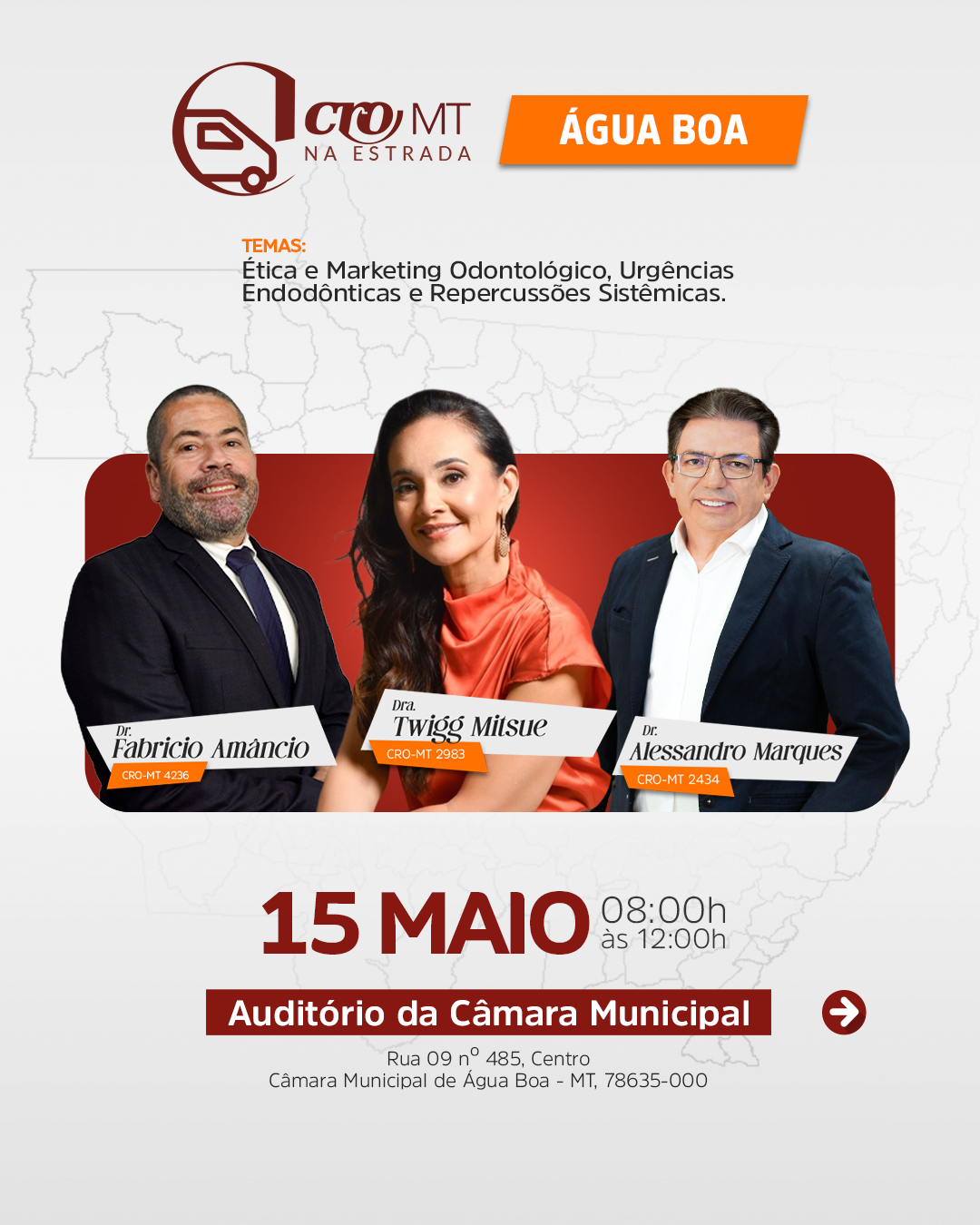 CRO NA ESTRADA EM ÁGUA BOA