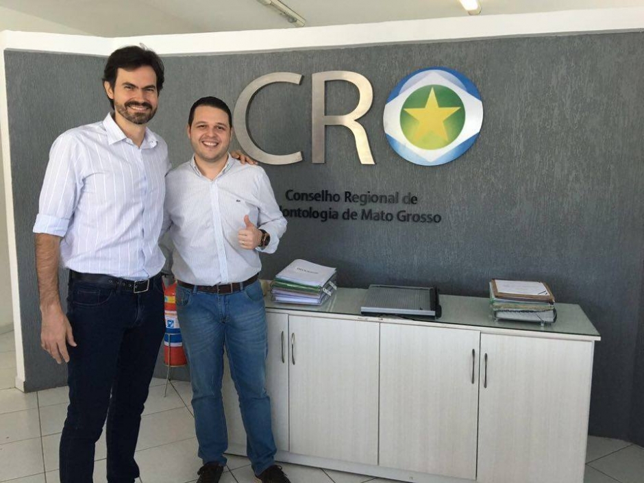Secretário do CRO-TO visita CRO-MT