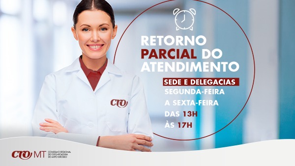 CRO-MT retoma atendimento presencial em meio período CRO-MT retoma atendimento presencial em meio período