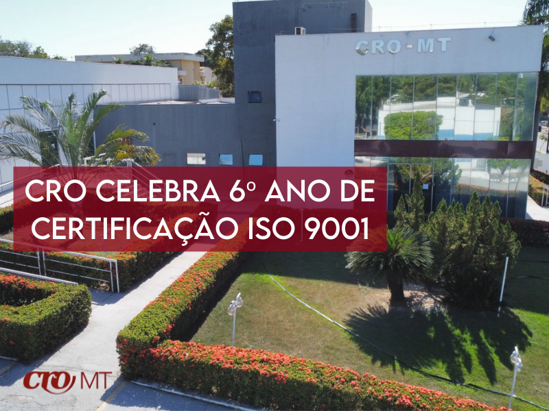 CRO-MT celebra 6º ano de certificação ISO 9001