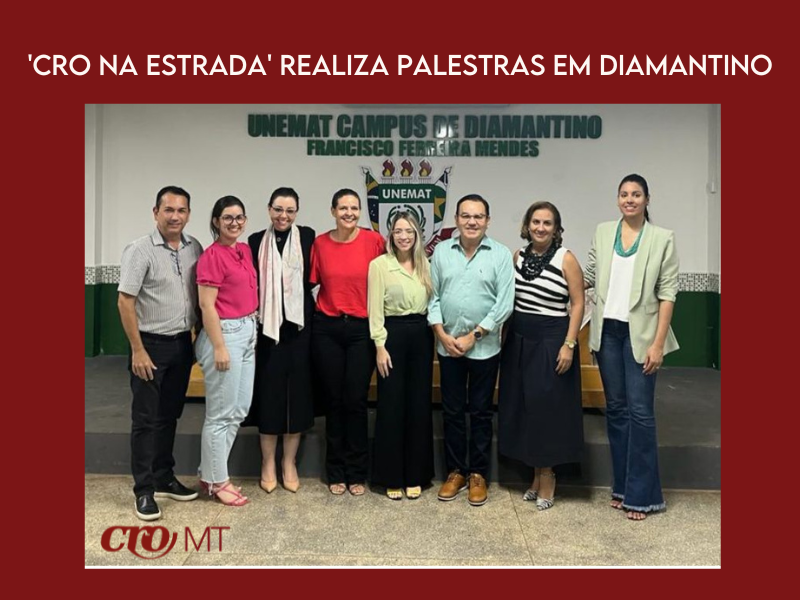 'CRO na Estrada’ realiza palestras em Diamantino 