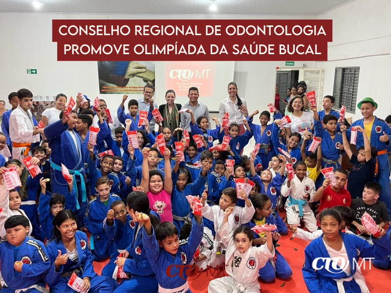 CRO-MT promove Olimpíada da Saúde Bucal