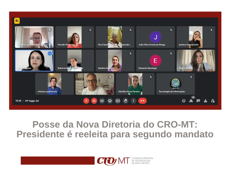 Posse da Nova Diretoria do CRO-MT