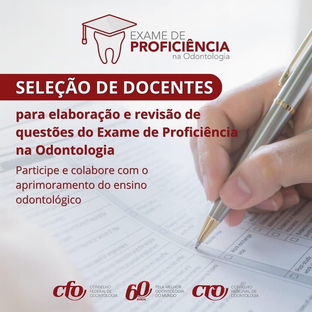 Primeiro Exame de Proficiência na Odontologia
