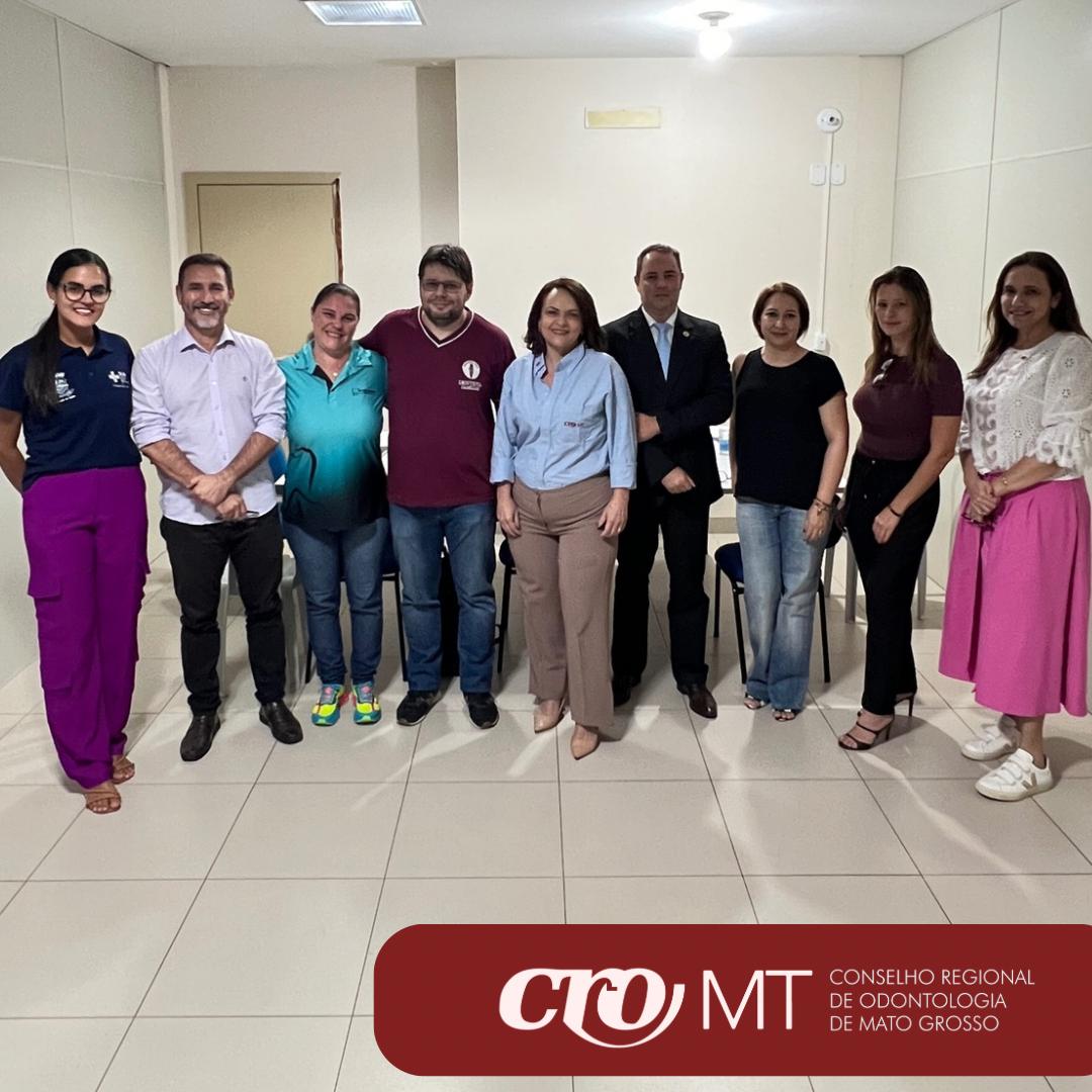 Reunião na Secretaria Municipal de Saúde