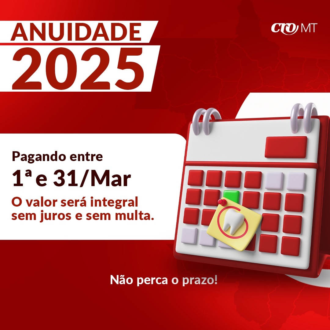 Anuidade 2025 