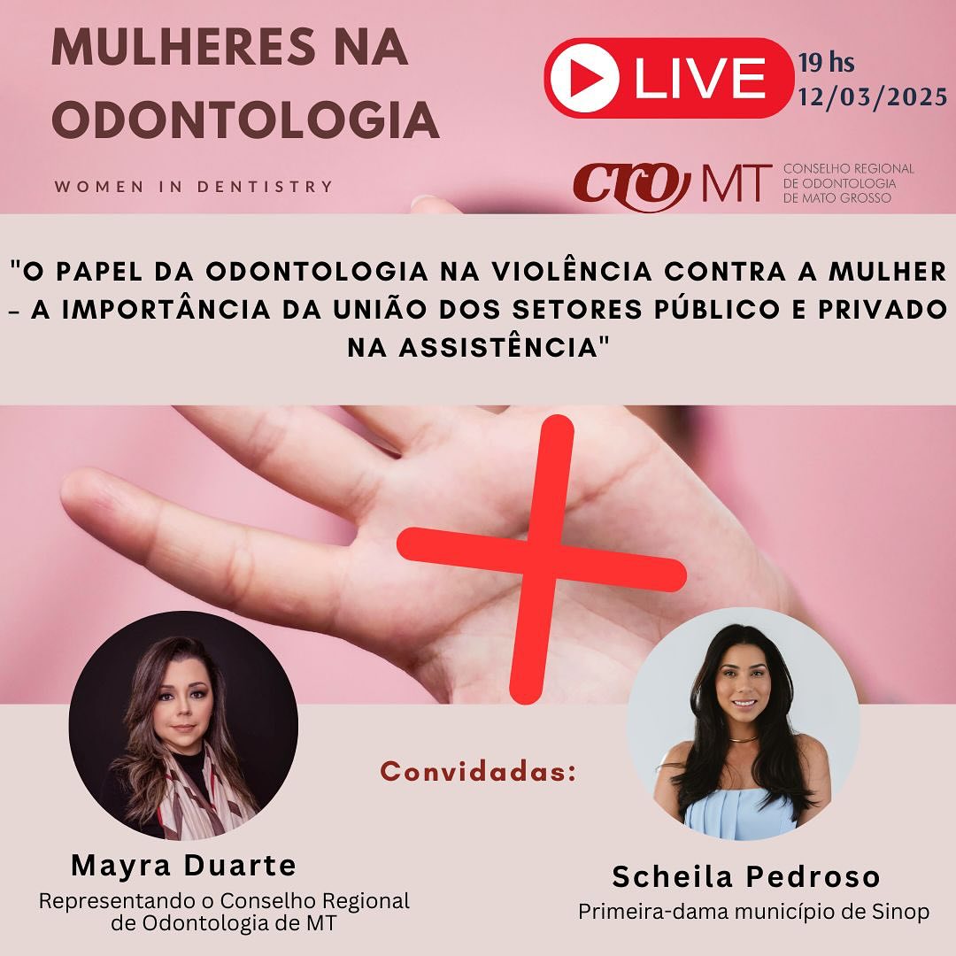 Mulheres na Odontologia - Live