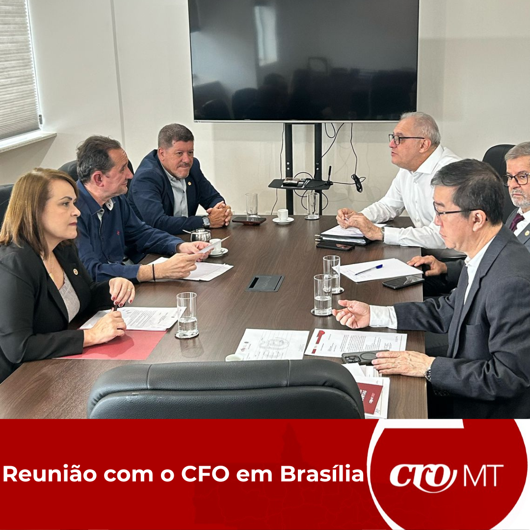Reunião entre CROMT e CFO em Brasília
