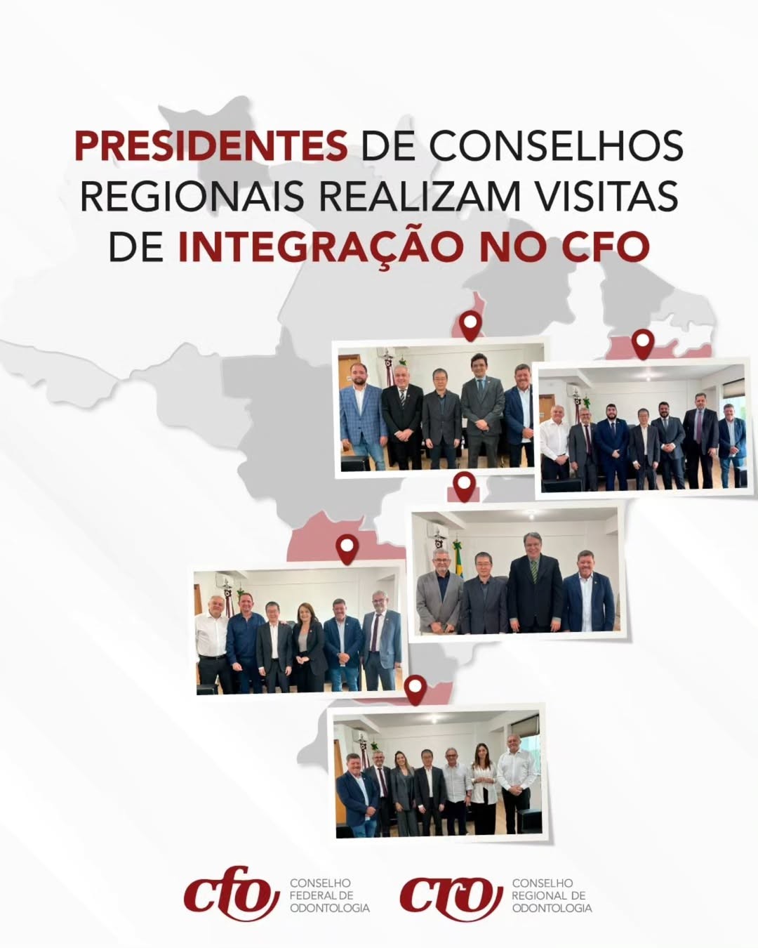Conselhos Regionais realizam visitas de Integração no CFO