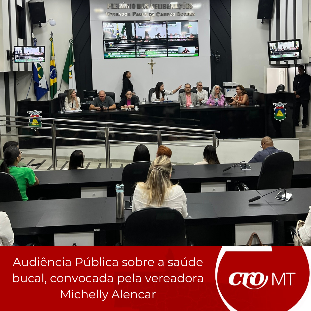 Audiência Pública sobre a saúde bucal