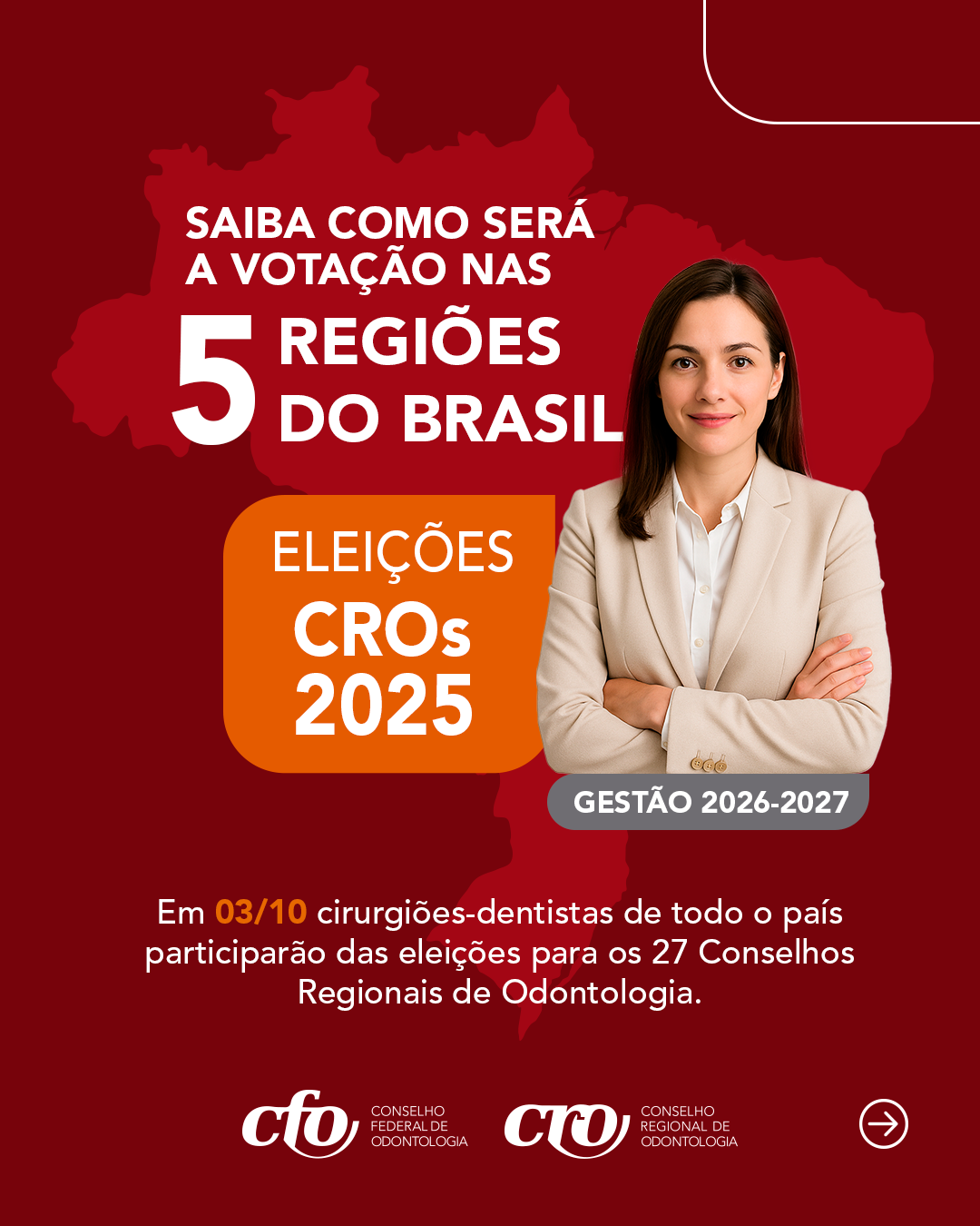 Eleição CROs 2025: 