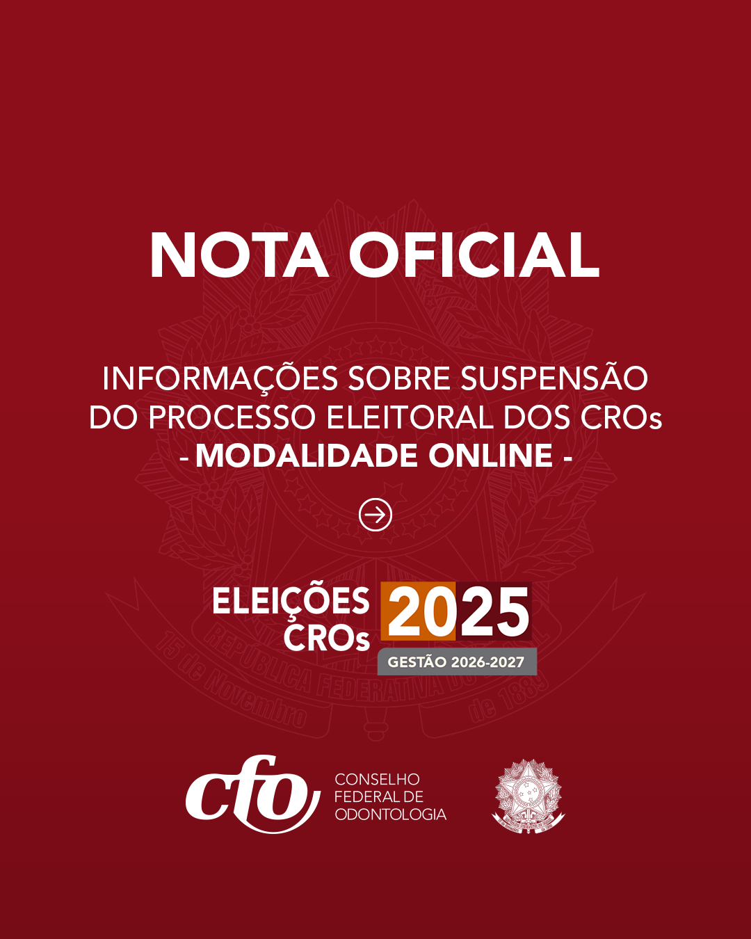 COMUNICADO OFICIAL