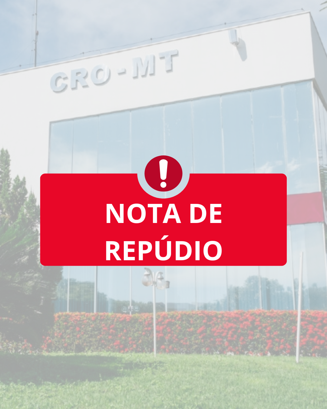 NOTA DE REPÚDIO