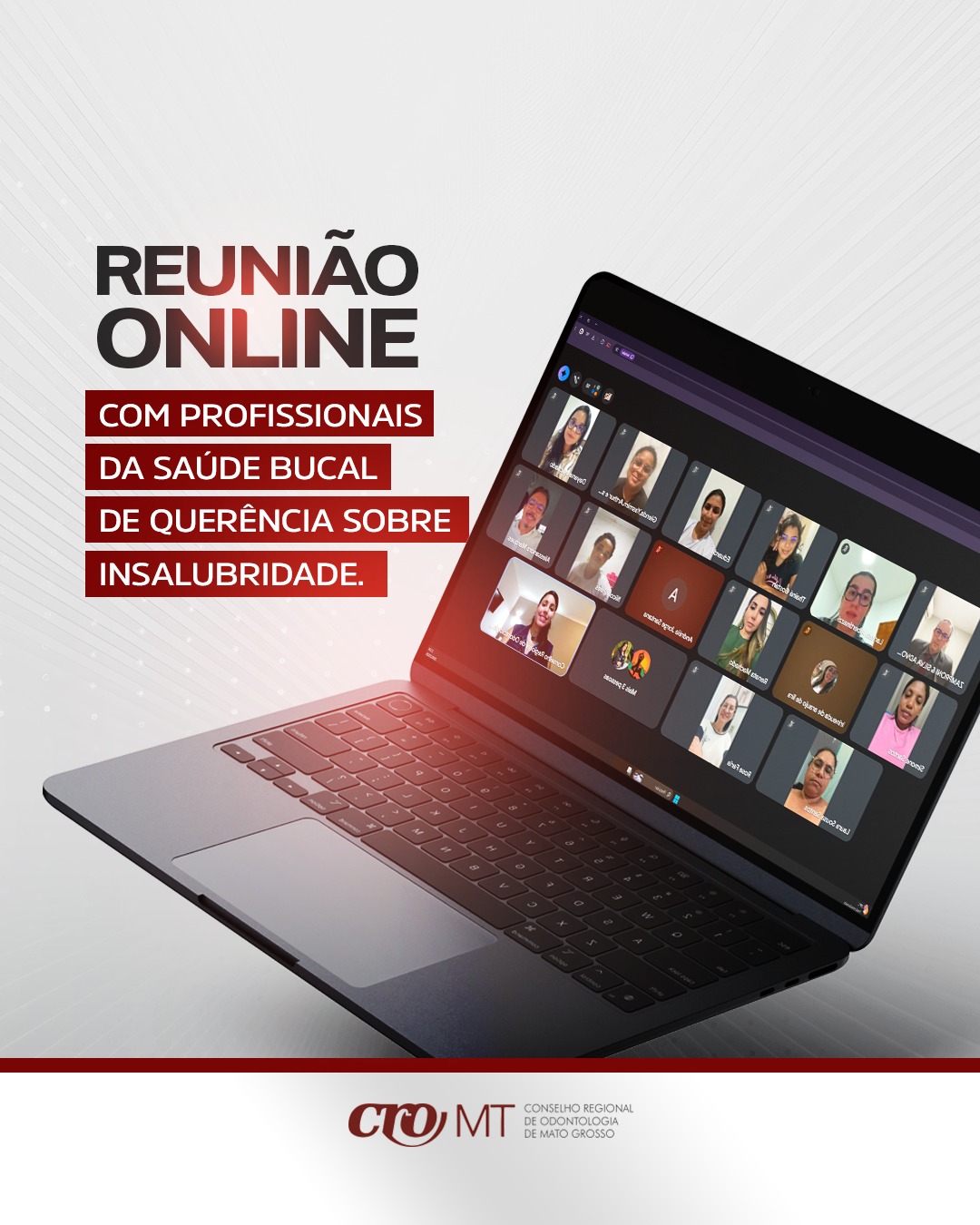 Reunião Online com profissionais de Querência