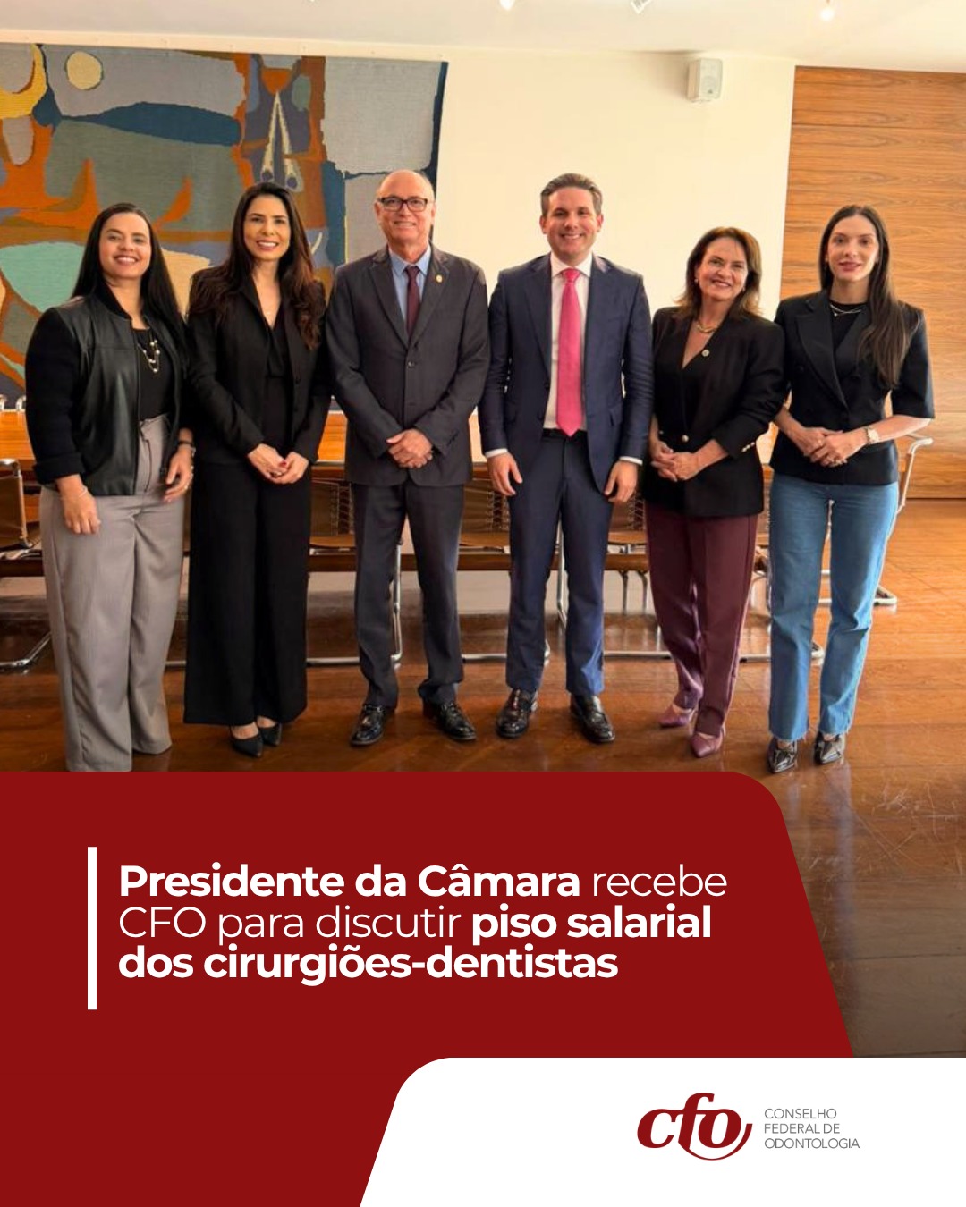 Reunião com o pres. da Câmara dos Deputados, Hugo Motta